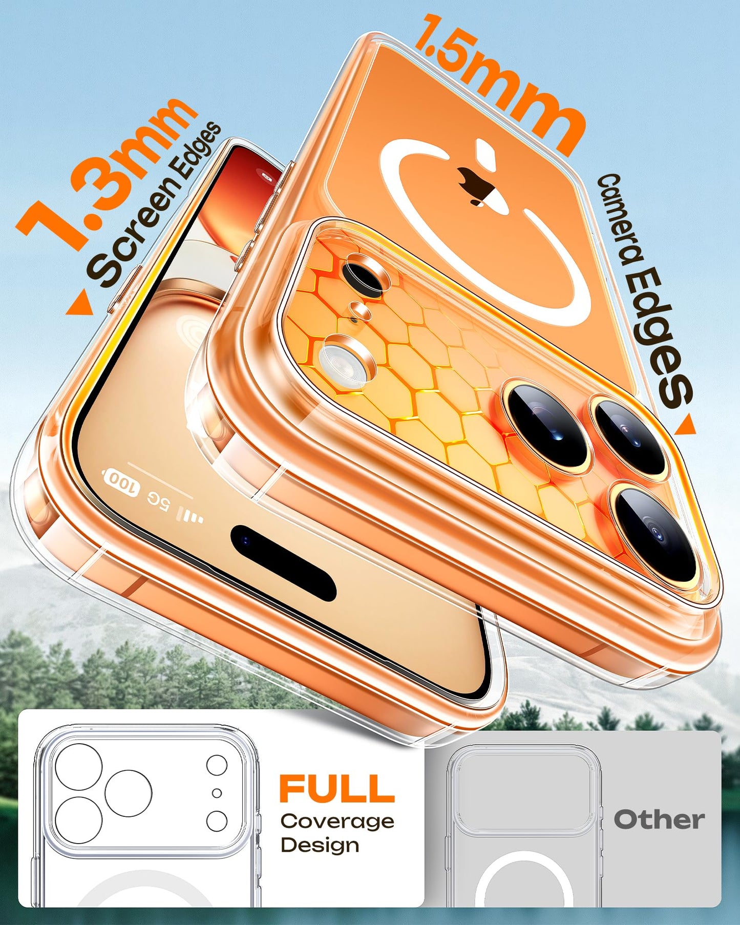 TOCOL Clear Case for iPhone 17 Pro Max, Upgraded Full Camera Protection, Compatible with Magsafe, Shockproof Magnetic Phone Case for 17 ProMax 6.9 inch, Anti-Yellowing (Clear) 🍁 All In One Marketplace Canada