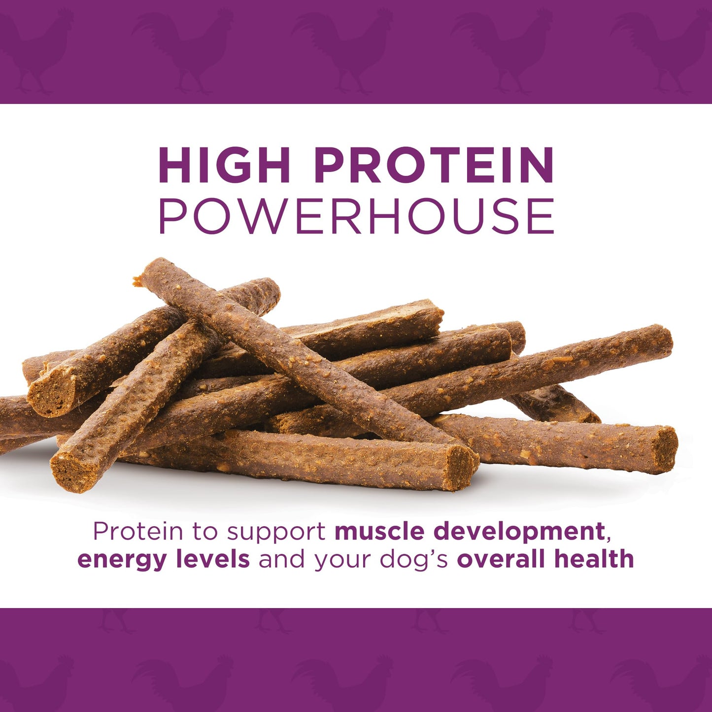 Dog Delights Chewy Chicken Sticks, All Natural & Preservative Free Training Dog Treats - 1.25 kg 🍁 All In One Marketplace Canada