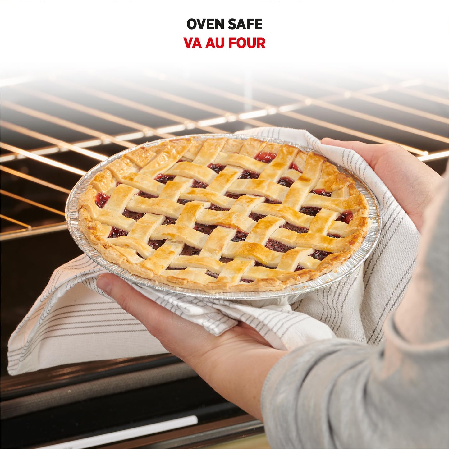 Starfrit 50-Pack Aluminum Pie Plates, 9", Disposable, Oven & Freezer Safe 🍁 All In One Marketplace Canada
