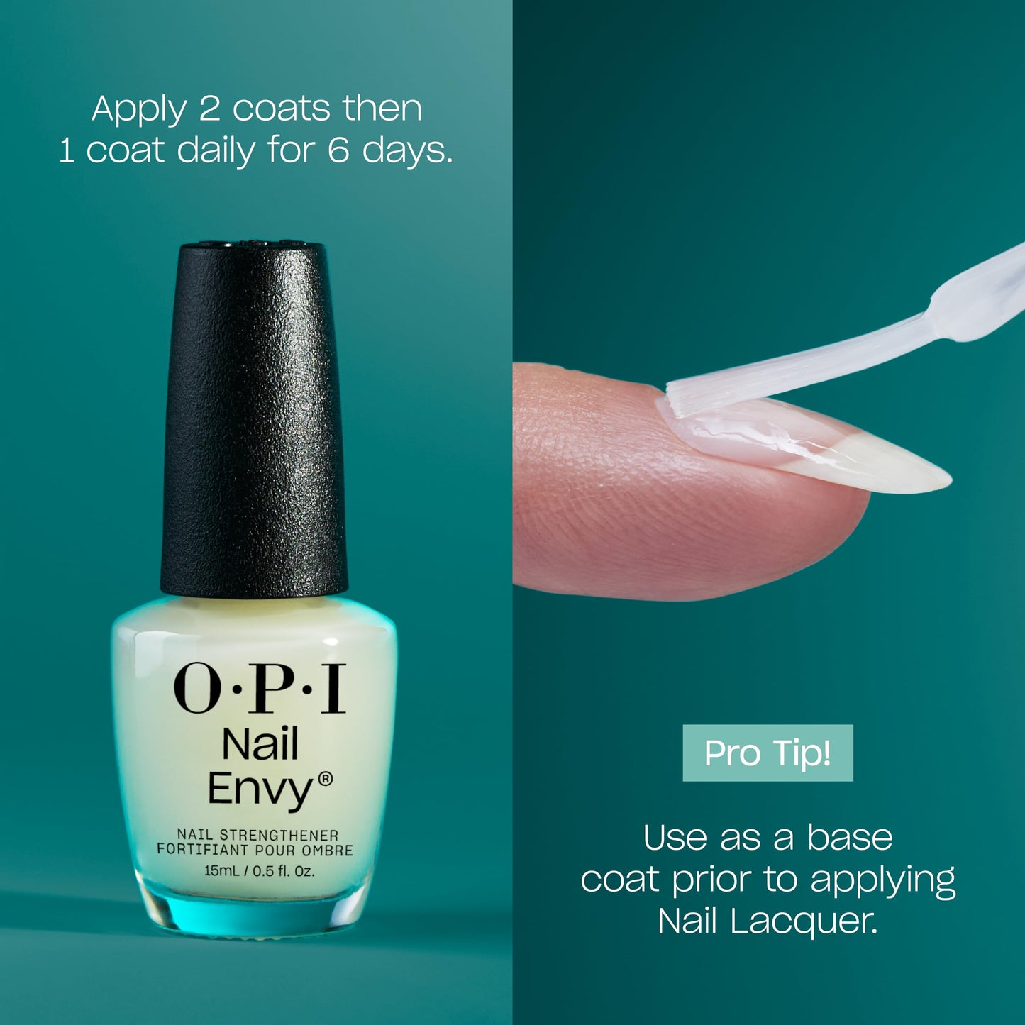 OPI Nail Envy Nail Strengthener Clear | Strengthening Nail Polish Treatment | Strengthen Weak & Thin Nails 🍁 All In One Marketplace Canada