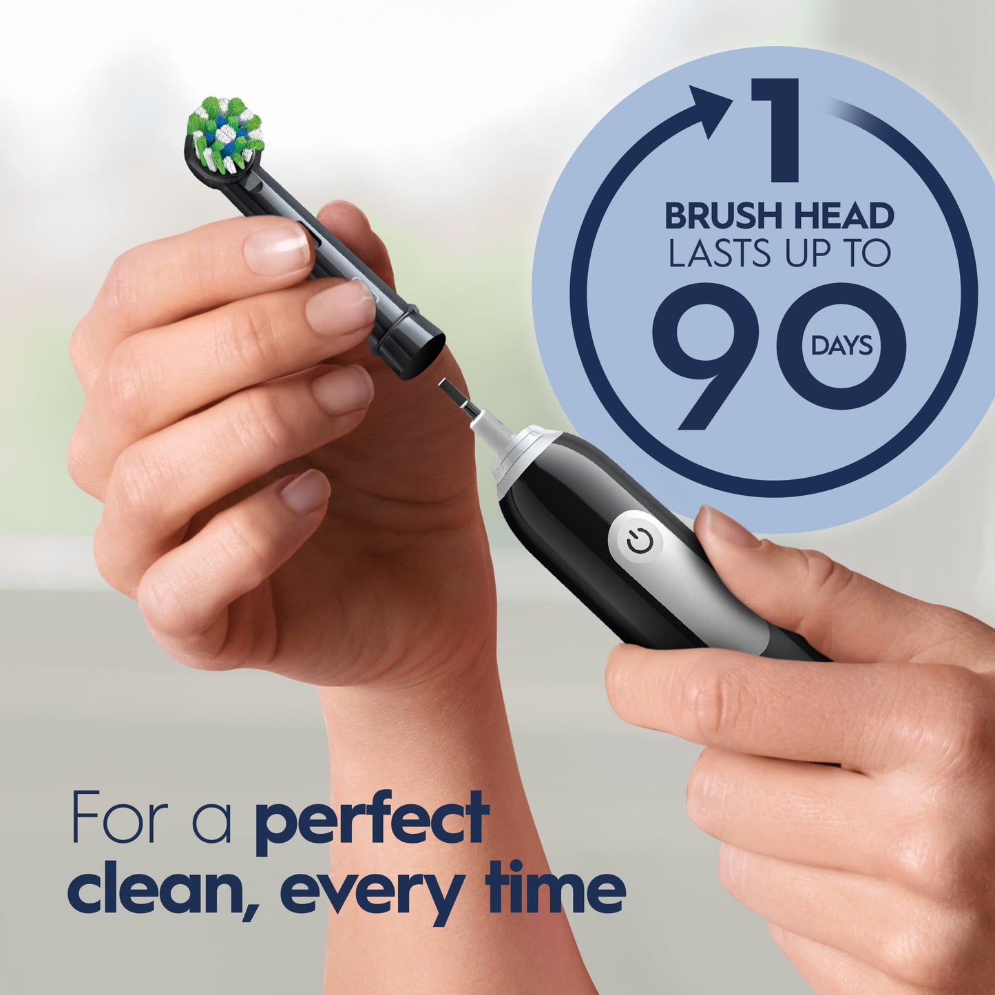 Oral-B Pro 1000 Electric Toothbrush, Black, Rechargeable Power Toothbrush with 1 Brush Head 🍁 All In One Marketplace Canada