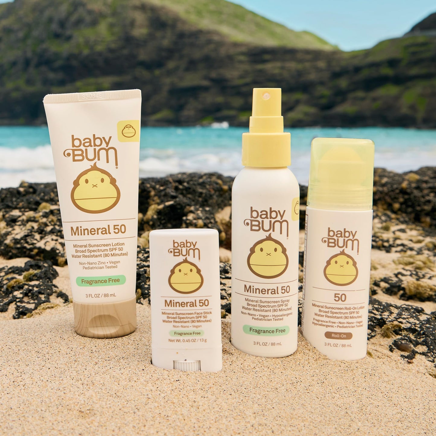 Sun Bum Baby Bum Spf 50 Sunscreen Lotion | Mineral Uva/uvb Face and Body Protection for Sensitive Skin | Fragrance Free | Travel size | 3 Fl Oz, 3 ounces 🍁 All In One Marketplace Canada