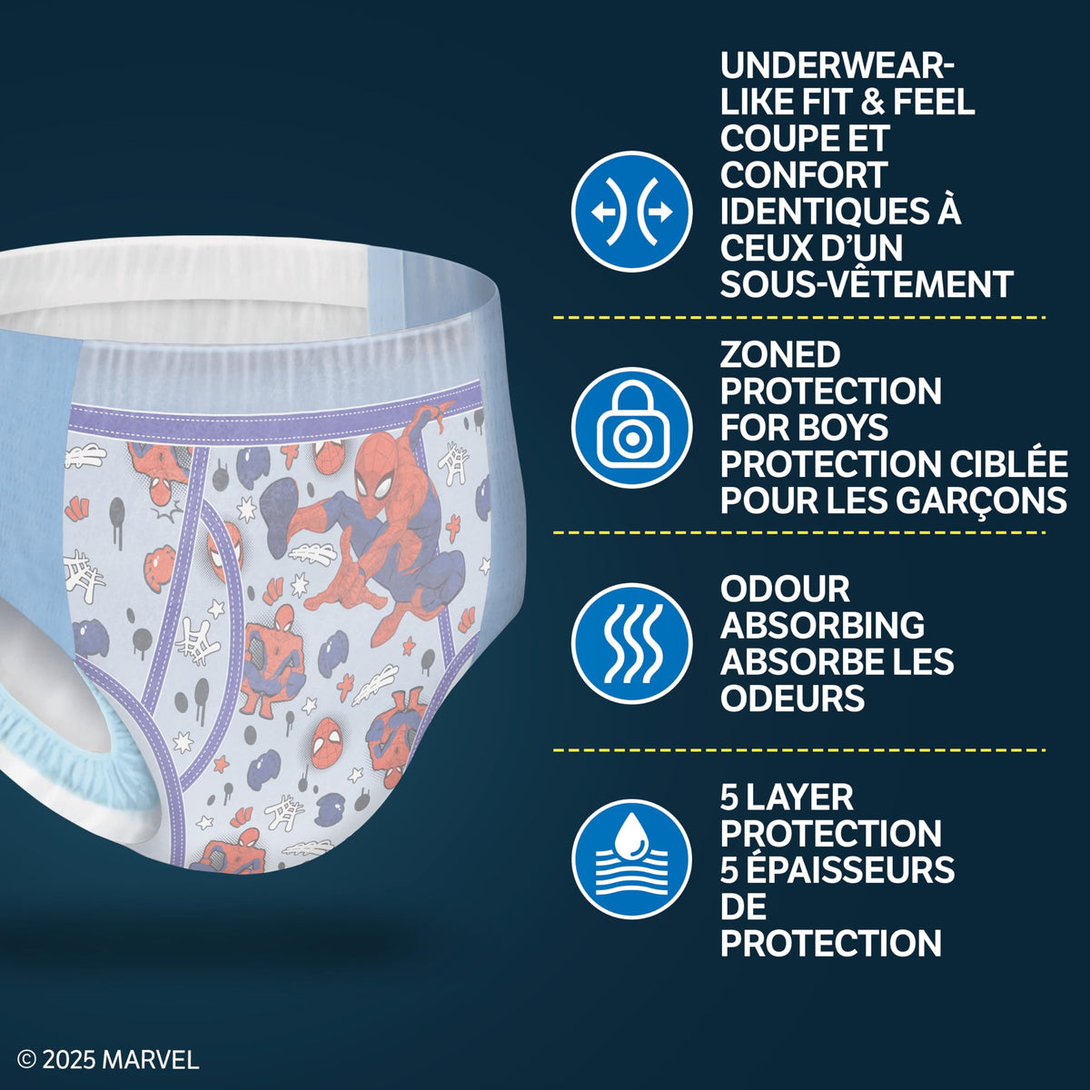 GoodNites Nighttime Bedwetting Underwear, Boys' XS (28-43 lb.), 99 Ct 🍁 All In One Marketplace Canada