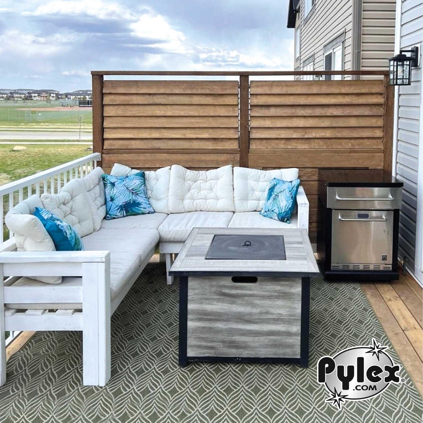Pylex 11060 Deck Sunblind System, Black 🍁 All In One Marketplace Canada