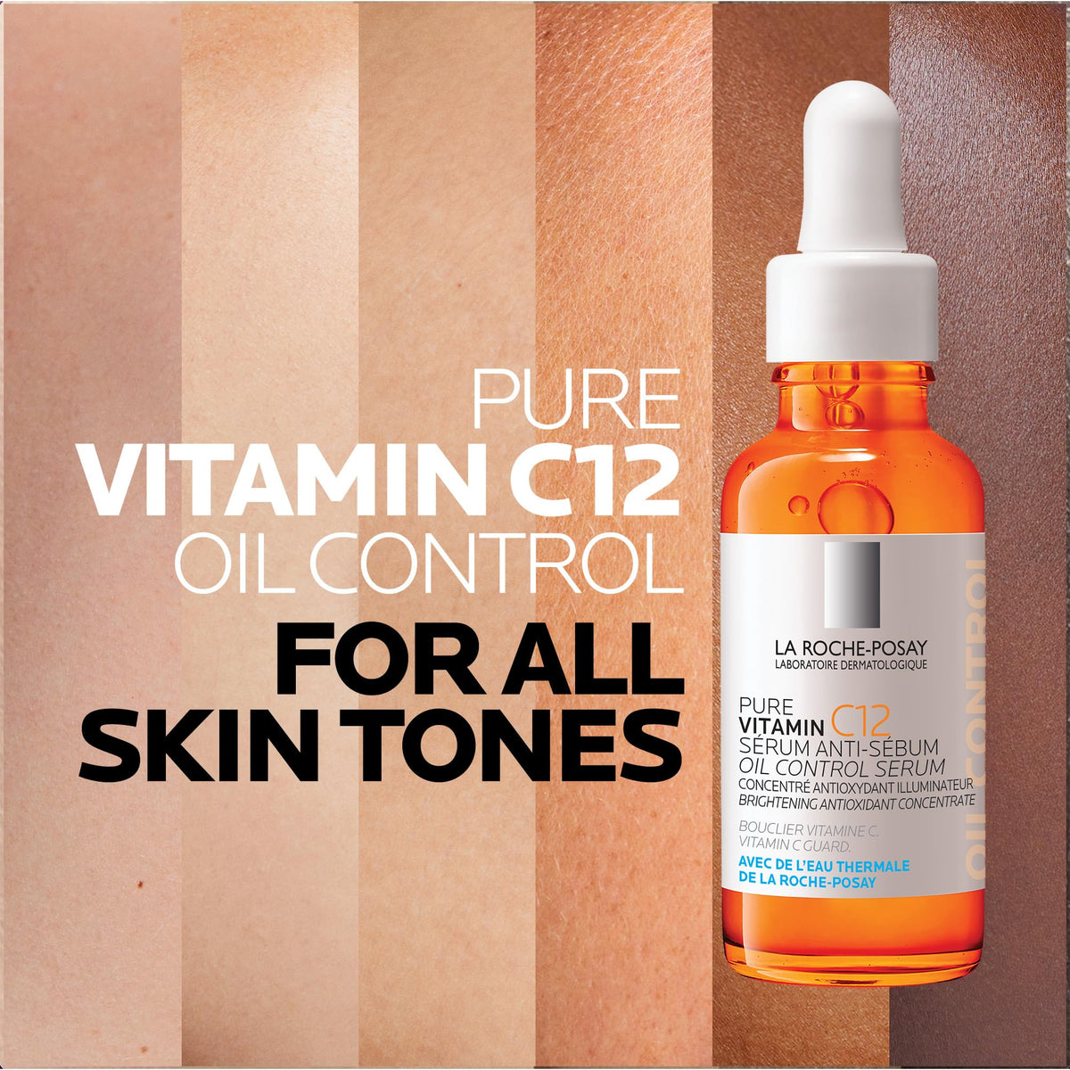 La Roche Posay Vitamin C Face Serum with Salicylic Acid, 12% Pure Vitamin C Serum for Oil Control & Brightening. Boost Skin Radiance and Correct Oiliness. Suitable for Oily Skin, 30mL 🍁 All In One Marketplace Canada