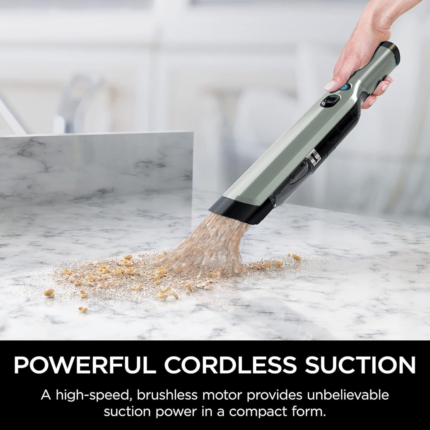 Shark WANDVAC Handheld Vacuum, Lightweight at 1.4 Pounds with Powerful Suction, Charging Dock, Single Touch Empty and Detachable Dust Cup, WV200C (Canadian Version) 🍁 All In One Marketplace Canada