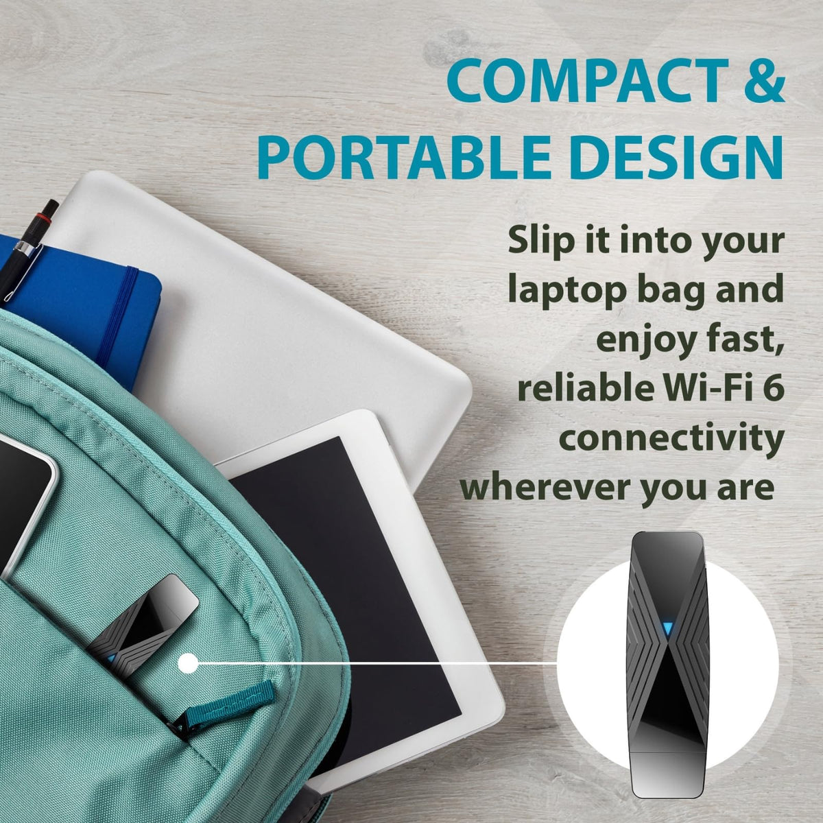 D-Link USB WiFi 6 Adapter AX1800 USB 3.0 Dual Band Long Range MU-MIMO Wireless Internet Network for Desktop PC Laptop Windows (DWA-X1850-B1-CA) 🍁 All In One Marketplace Canada