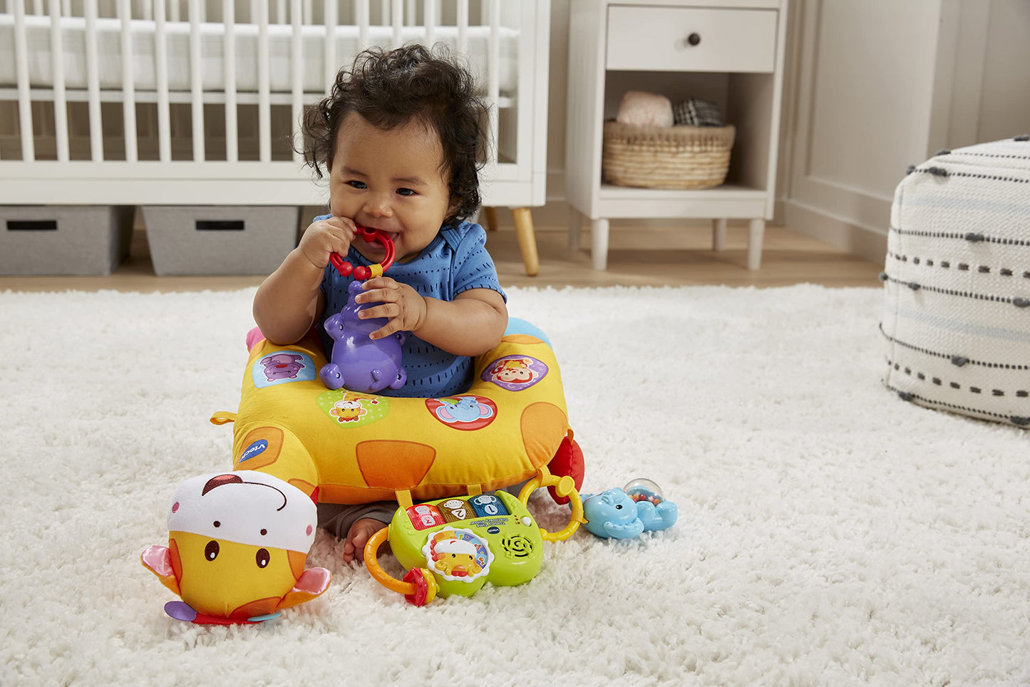 VTech Tummy Time Discovery Pillow - English Version 🍁 All In One Marketplace Canada