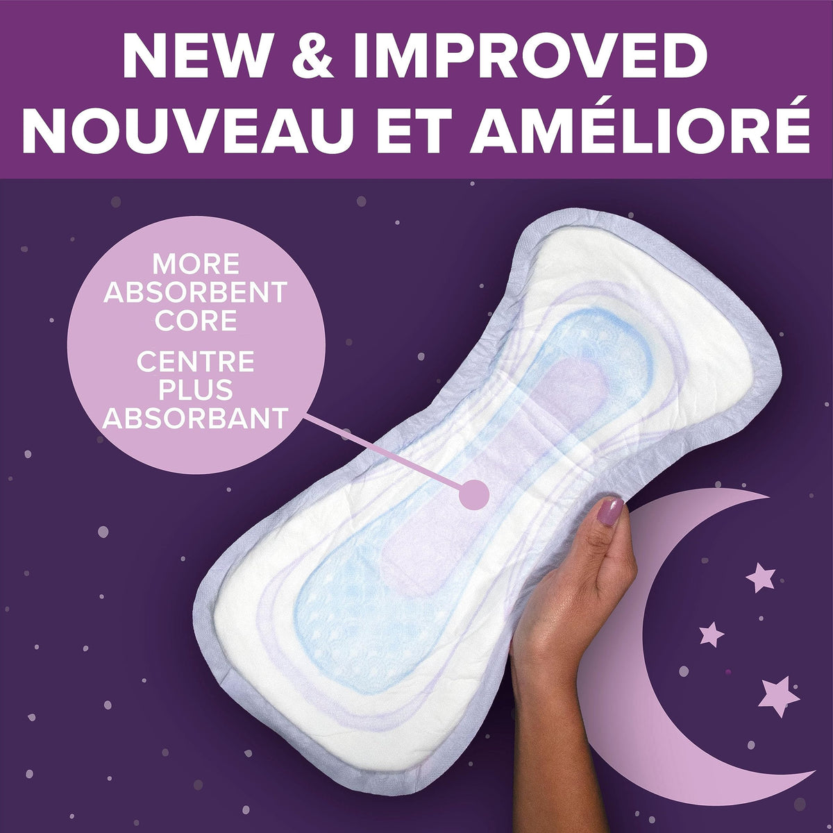 Poise Incontinence Pads for Women/Bladder Leakage Pads/Bladder Control Pads, 8 Drop, Overnight Absorbency, Extra-Coverage Length, 36 Count 🍁 All In One Marketplace Canada