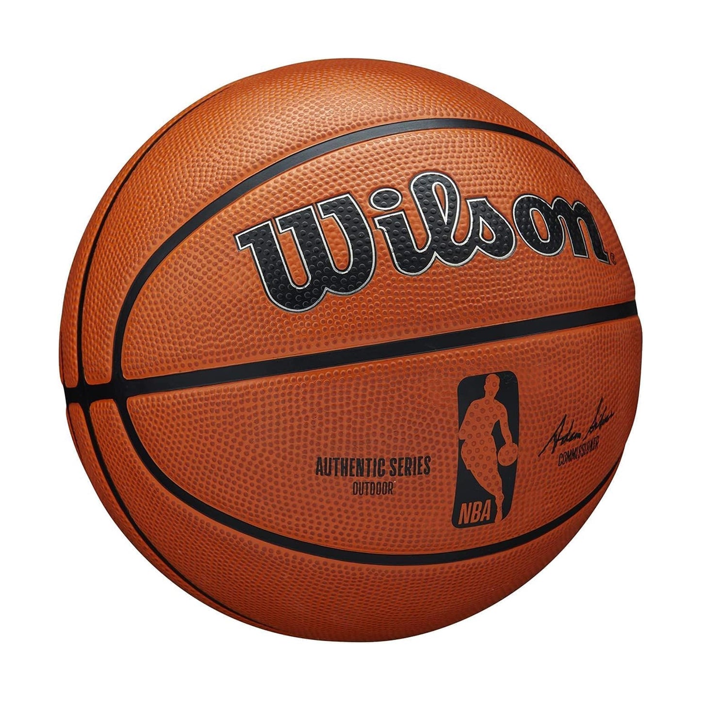 WILSON NBA Authentic Outdoor Basketball - Size 7-29.5", Brown 🍁 All In One Marketplace Canada