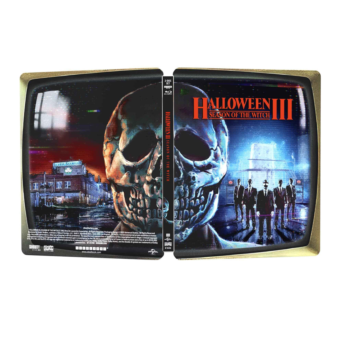 Halloween III: Season of the Witch (1982) - Limited Edition Steelbook 4K Ultra HD + Blu-ray