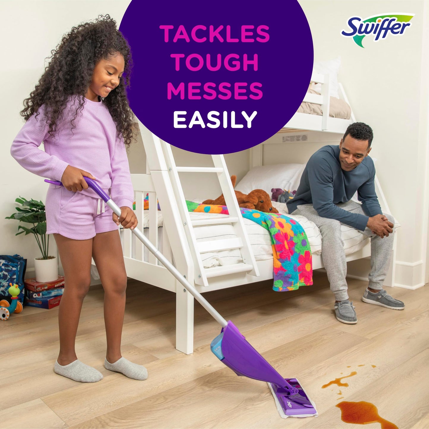 Swiffer WetJet Spray Mop Kit : Includes 1 Floor Mop, 1 Bottle of Floor Cleaner Solution, 10 WetJet Refill Pads, 2 Batteries 🍁 All In One Marketplace Canada