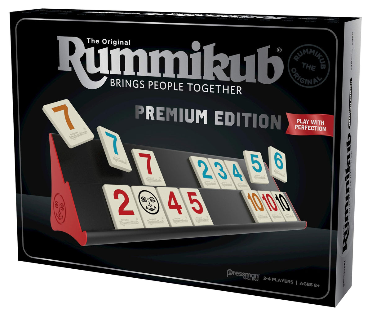 Rummikub Premium Edition - Features Racks - Large Number Engraved Tiles and a Storage Bag for the Ultimate Rummikub Experience 🍁 All In One Marketplace Canada