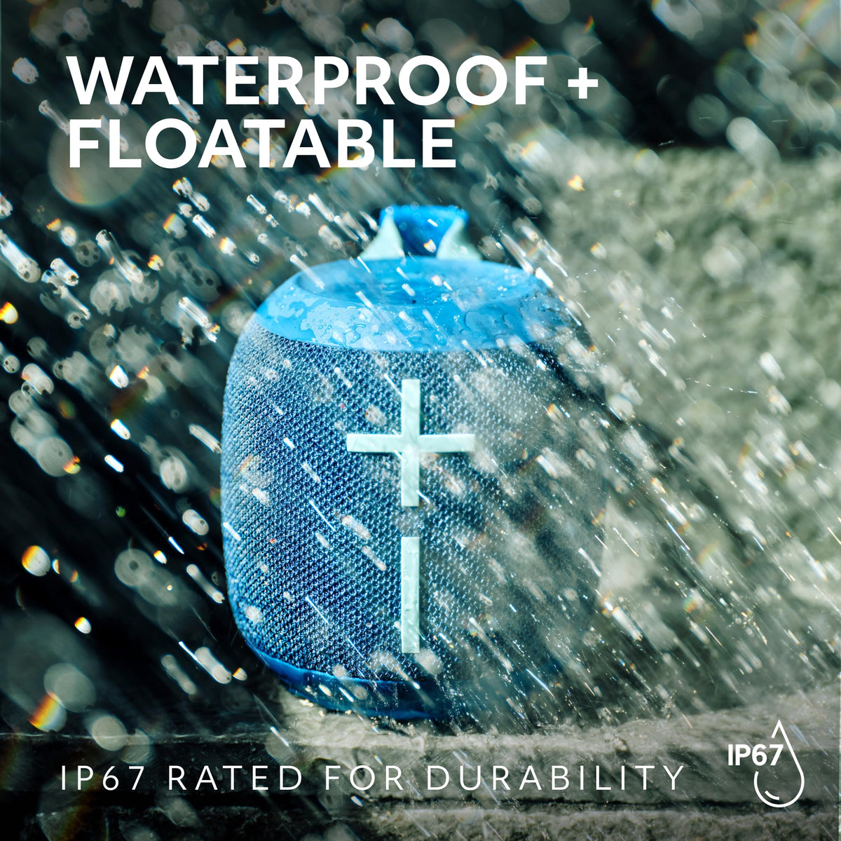 Ultimate Ears WONDERBOOM 4 Portable Waterproof Bluetooth Speaker with Big Bass and 360-Degree Sound, Dustproof Floating Speaker with 131ft (40m) Range - Black 🍁 All In One Marketplace Canada