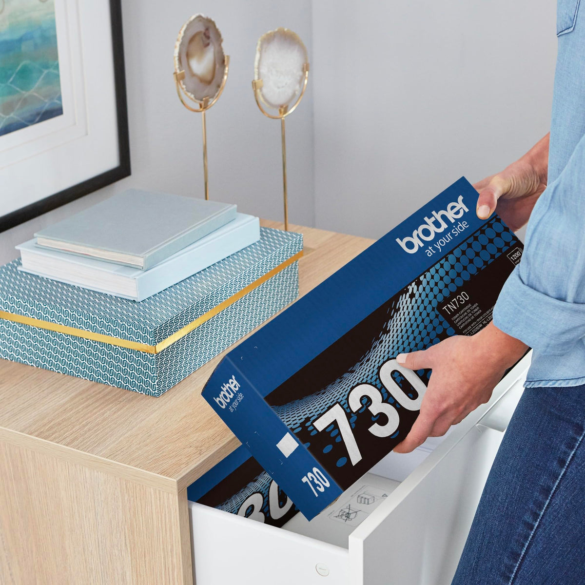 Brother Original TN730 High-Yield Black Toner Cartridge, Higher Yield for Value, Original Toner Replacement cartridges, for Brother Laser Printers HL-L2395DW, DCP-L2550DW, MFC-L2750DW, and More 🍁 All In One Marketplace Canada