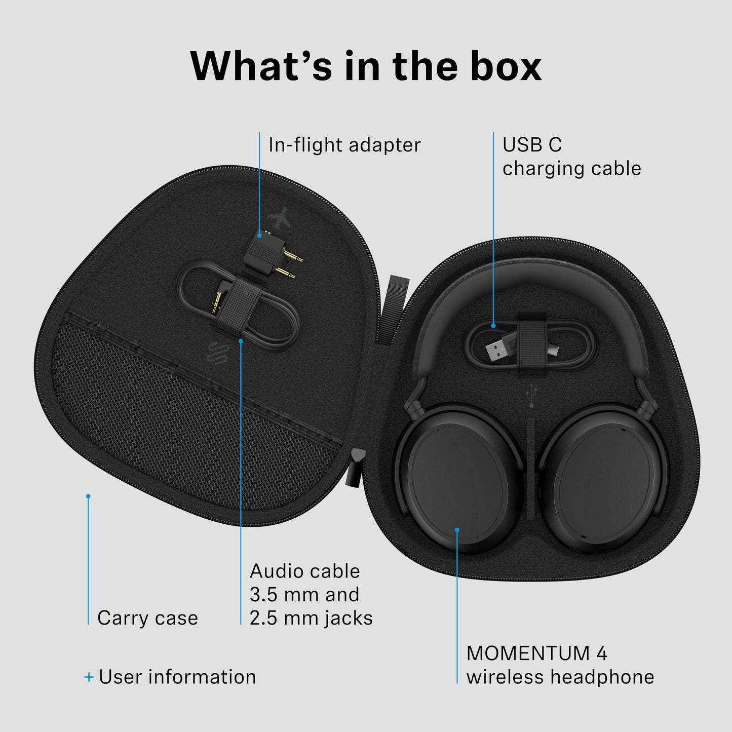 Sennheiser Momentum 4 Wireless Headphones, ANC, 60 Hr Battery, Brown 🍁 All In One Marketplace Canada