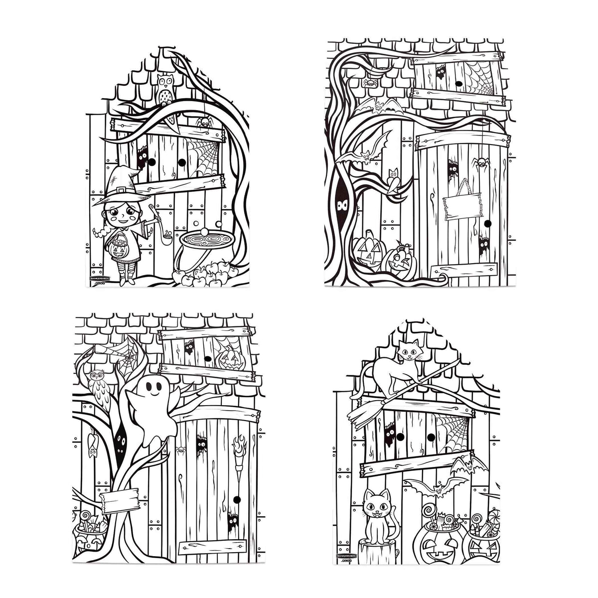 Bankers Box at Play Halloween Playhouse, Cardboard Playhouse and Craft Activity for Kids