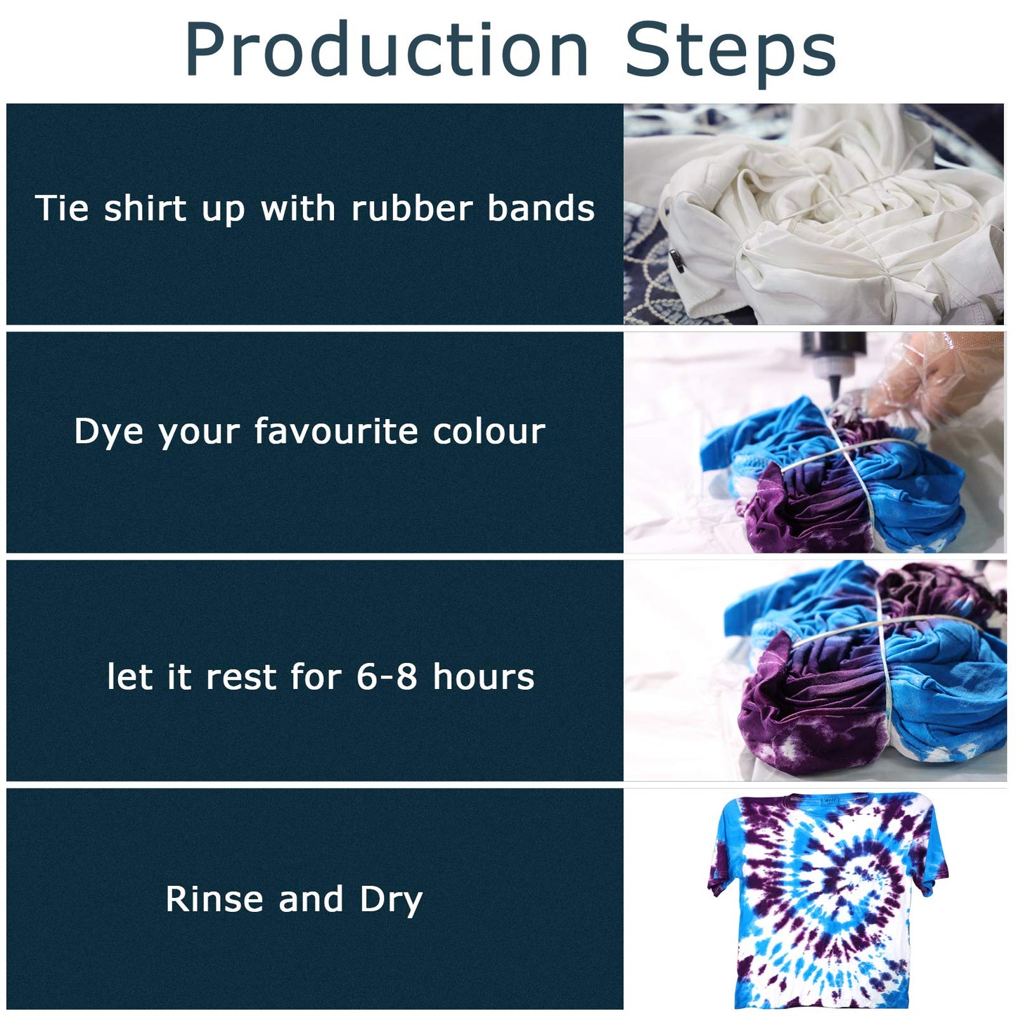 WINSONS Tie Dye Kit, 20 Colours Non Toxic Permanent Fabric Dye Art Set for Kids Women for Homemade Party Creative Group Activities DIY Gift 🍁 All In One Marketplace Canada