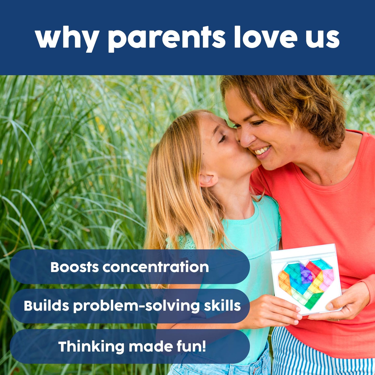SmartGames - IQ Love - Travel Puzzle Game with 120 Challenges On 2 Sides - Educational Toys and Brain Game for Kids Ages 7 and Adults 🍁 All In One Marketplace Canada
