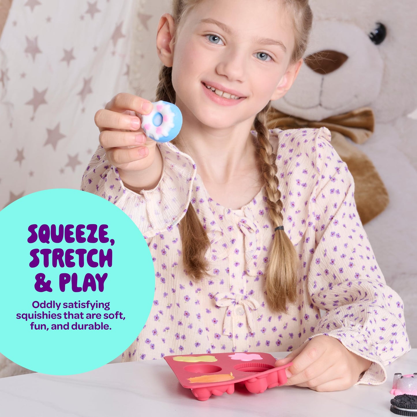 Taba Squishy Making Kit for Kids - Gifts for Girls - Kids Crafts - 6 7 8 9 10 11 12 Year Old Girl Birthday Gift - Squishies Craft Kits - Arts and Crafts for Kid for 8-12 - Toys for Girls Ages 5-7 🍁 All In One Marketplace Canada