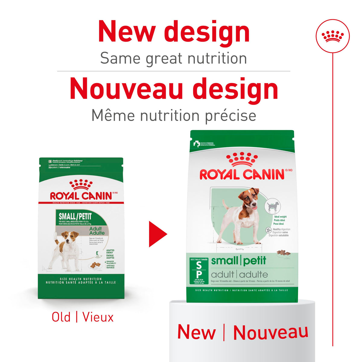 Royal Canin Small Breed Adult Dry Dog Food, 4.4 lb Bag 🍁 All In One Marketplace Canada