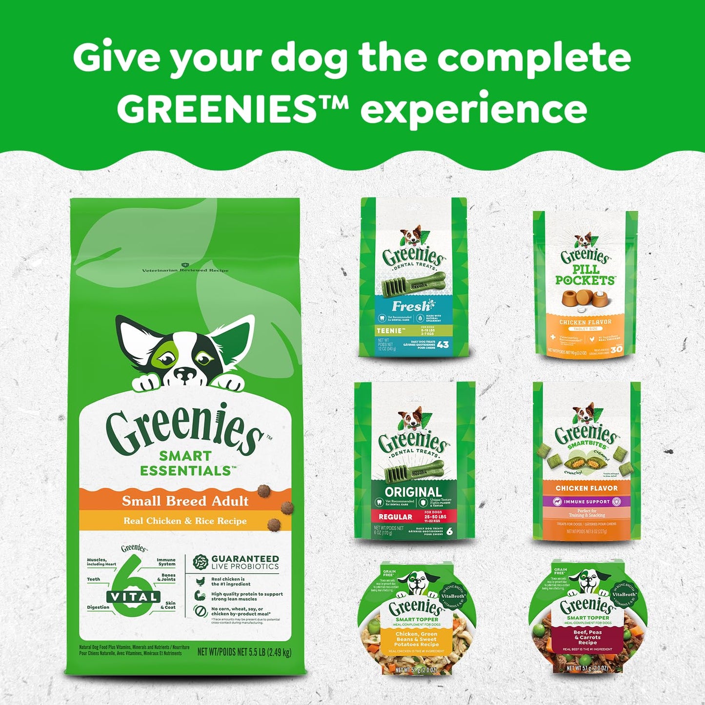 Greenies Adult Dog Treats, 765g 🍁 All In One Marketplace Canada