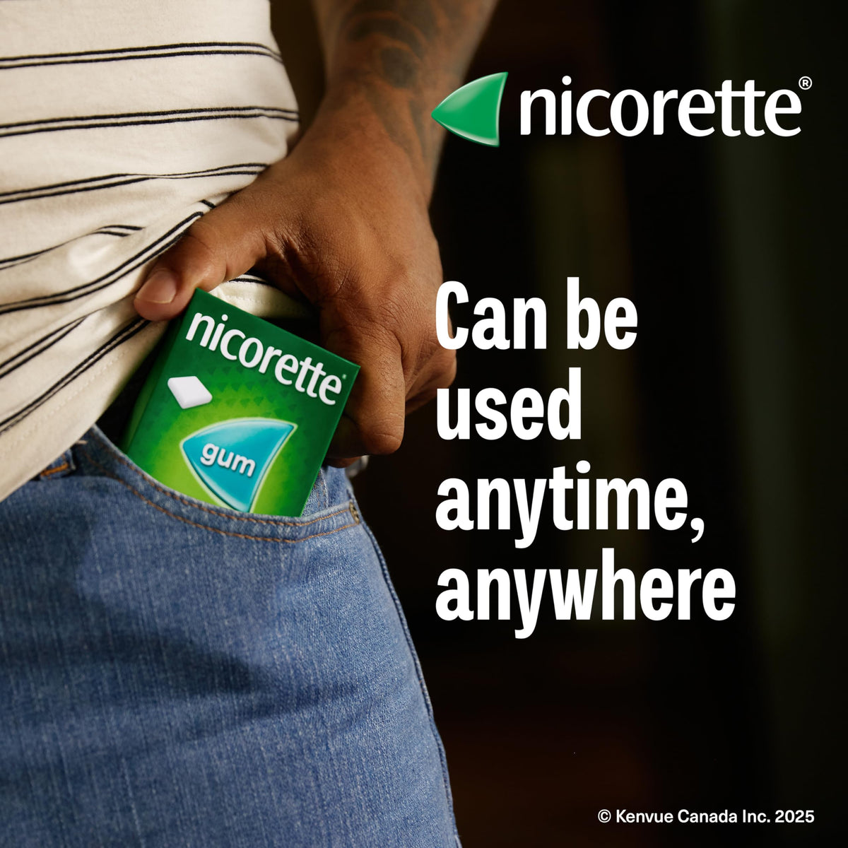 Nicorette 2mg Nicotine Gum, Cinnamon – Quit Smoking Aid with Fast Craving & Withdrawal Relief, Nicotine Replacement Therapy (NRT), 105 Pieces 🍁 All In One Marketplace Canada