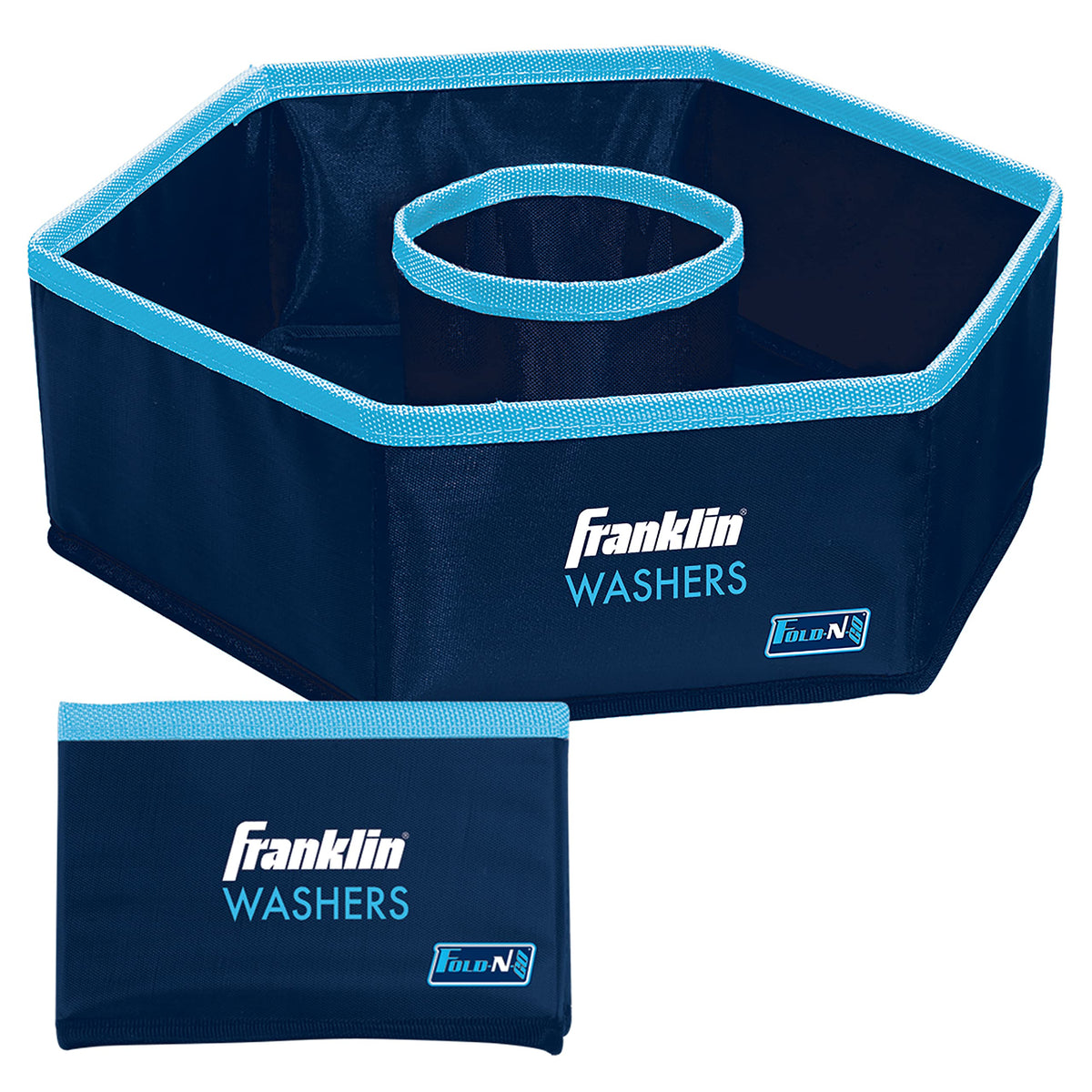 Franklin Sports Washer Toss - 6 Washers and 2 Collapsible Targets - Beach or Camping Outdoor Lawn Game - Official Size Washer Set 🍁 All In One Marketplace Canada