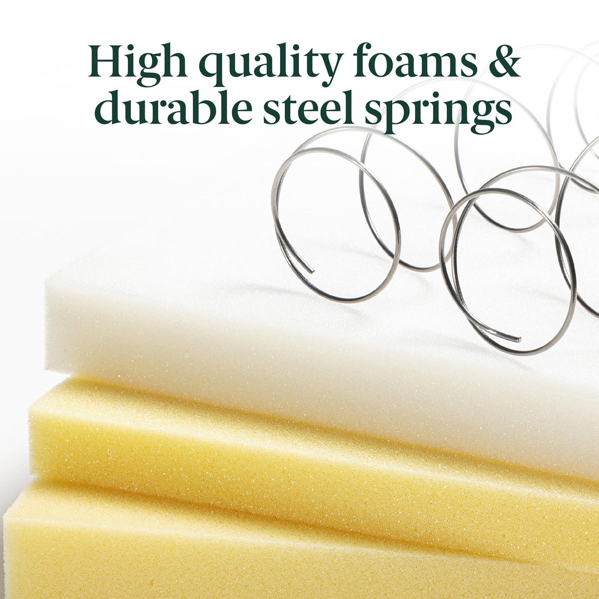 Zinus 6 Inch Foam and Spring Hybrid Mattress [New Version], Twin XL, Fiberglass Free, Medium Firmness, Durable Support, Certified Safe Foams & Fabric, Mattress in A Box 🍁 All In One Marketplace Canada