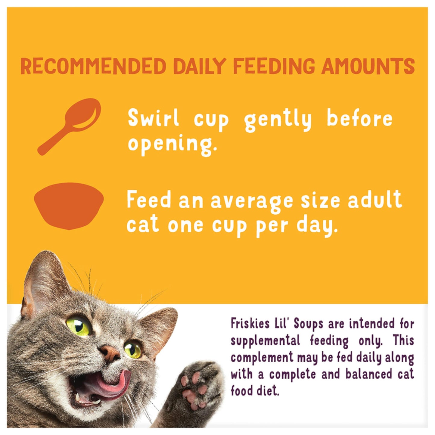 Friskies Lil' Soups Cat Treats, Fish-a-Licious 34g Cups (18 Pack x 2) 🍁 All In One Marketplace Canada