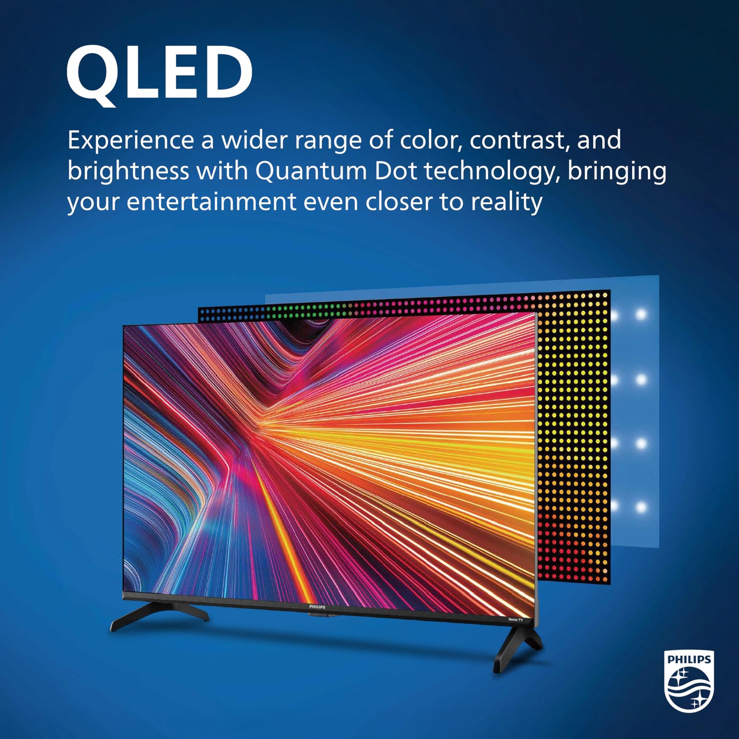 Philips 32PQF7666/F6 7600 Series HD QLED 32-Inch HD QLED Roku TV 🍁 All In One Marketplace Canada