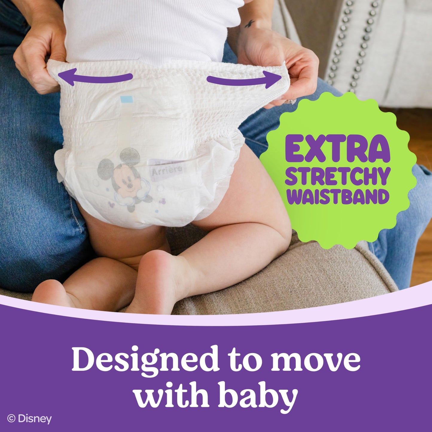 Huggies Size 6 Baby Diapers, Little Movers HuggFit 360° Baby Diapers with 360° Waistband, Size 6 (35+ lbs), 80 Count, Packaging May Vary 🍁 All In One Marketplace Canada