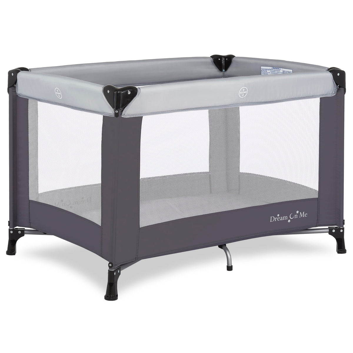 Dream On Me Nest Portable Play Yard With Carry Bag And Shoulder Strap, GREY 🍁 All In One Marketplace Canada