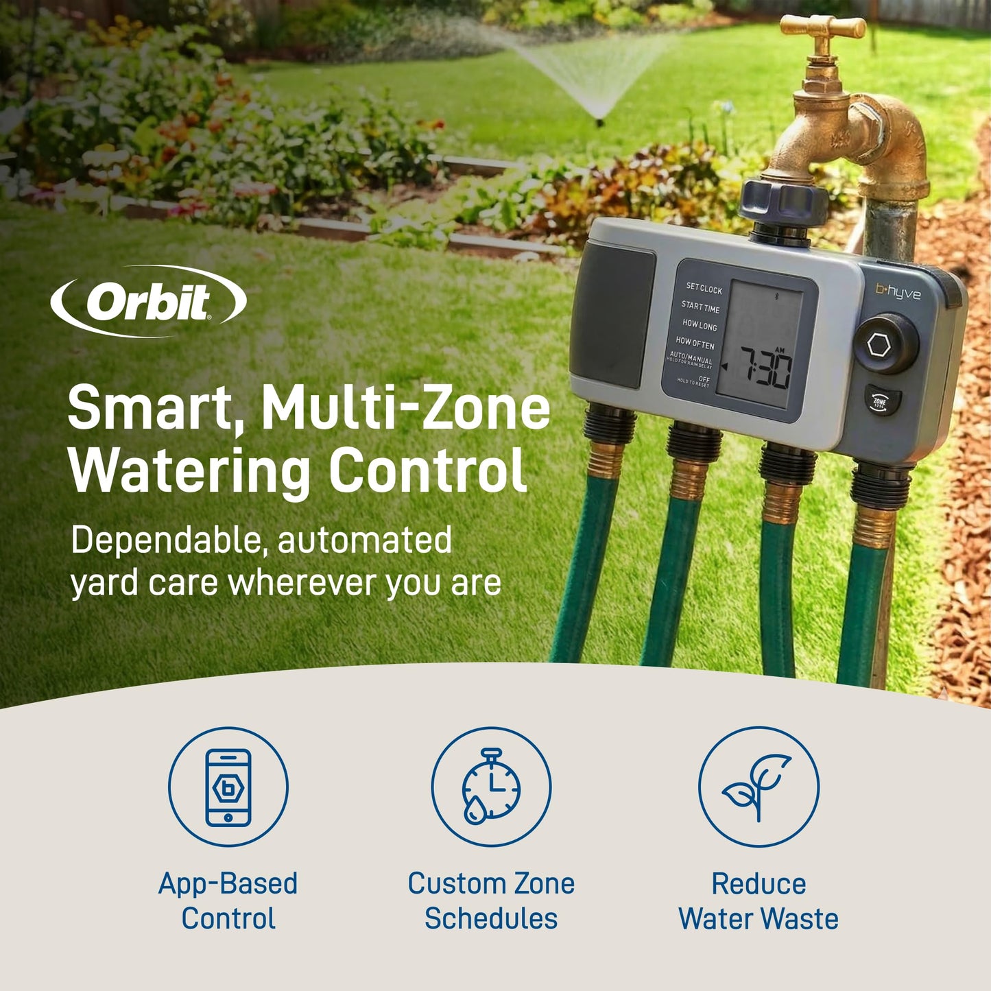 Orbit 24634 B-hyve XD 4-Port Smart Hose Watering Timer 🍁 All In One Marketplace Canada