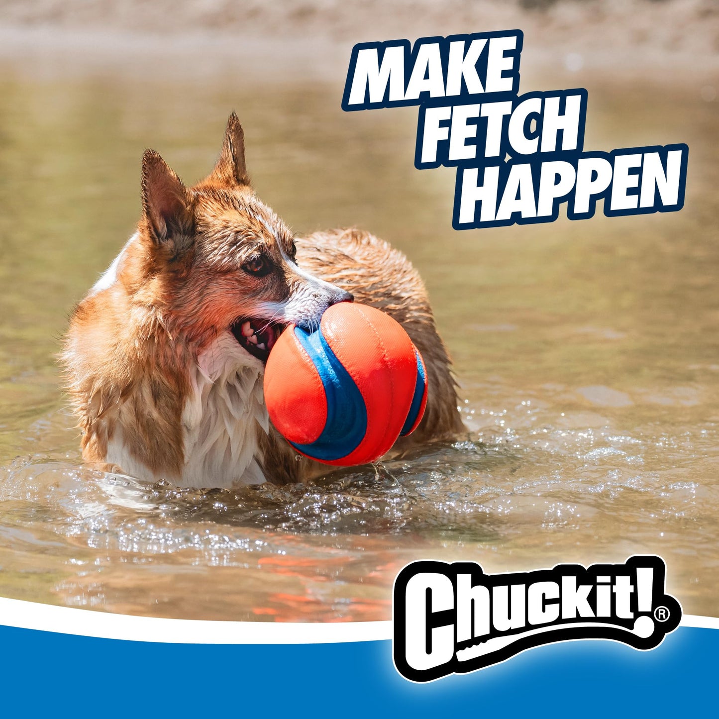 Chuckit! Large Kick Fetch Ball 🍁 All In One Marketplace Canada