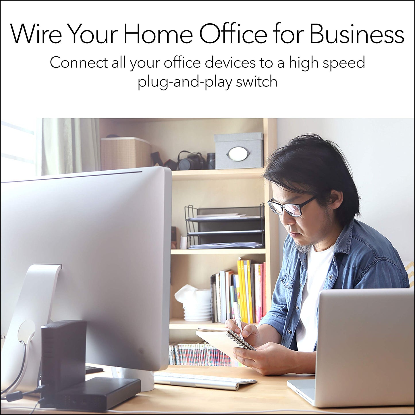 NETGEAR 8-Port Gigabit Ethernet Unmanaged Switch (GS308) Home Network Hub, Office Ethernet Splitter, Plug-and-Play, Desktop or Wall Mount, Black 🍁 All In One Marketplace Canada