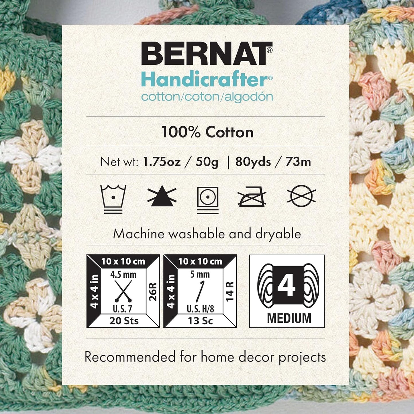 Bernat Softee Cotton Cotton Yarn - 3 Pack of 120g/4.25oz - Nylon - 3 DK (Light) - 254 Yards - Knitting/Crochet 🍁 All In One Marketplace Canada
