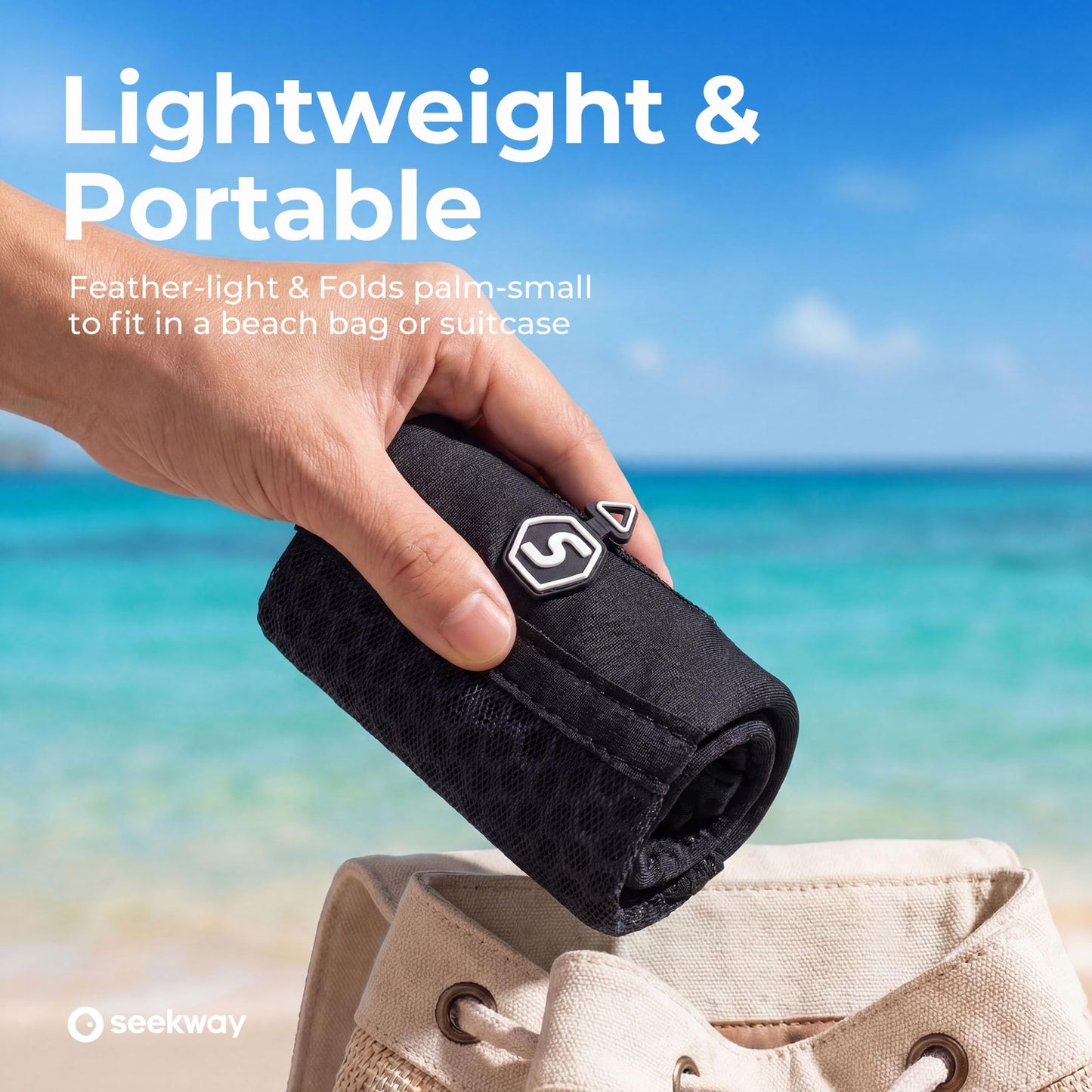 SEEKWAY Water Shoes Women Men Quick-Dry Beach Aqua Socks Barefoot Non Slip Swim Pool Outdoor Surf River Lake Yoga SK001 Black Size 6.5-7.5 W/5.5-6.5 M 🍁 All In One Marketplace Canada