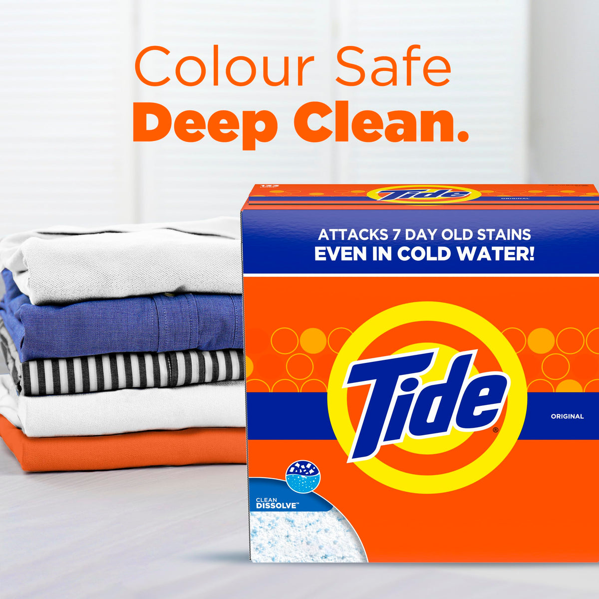 Tide Powder Laundry Detergent, Original Scent, 44 Loads, 1.4 kg 🍁 All In One Marketplace Canada