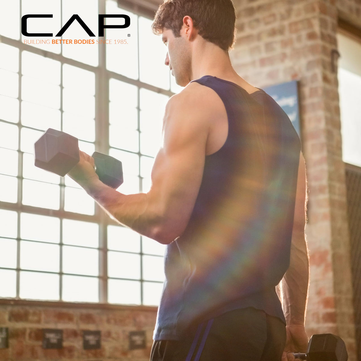 CAP Barbell 20 LB Coated Hex Dumbbell Weight Pair with Padded Grip 🍁 All In One Marketplace Canada