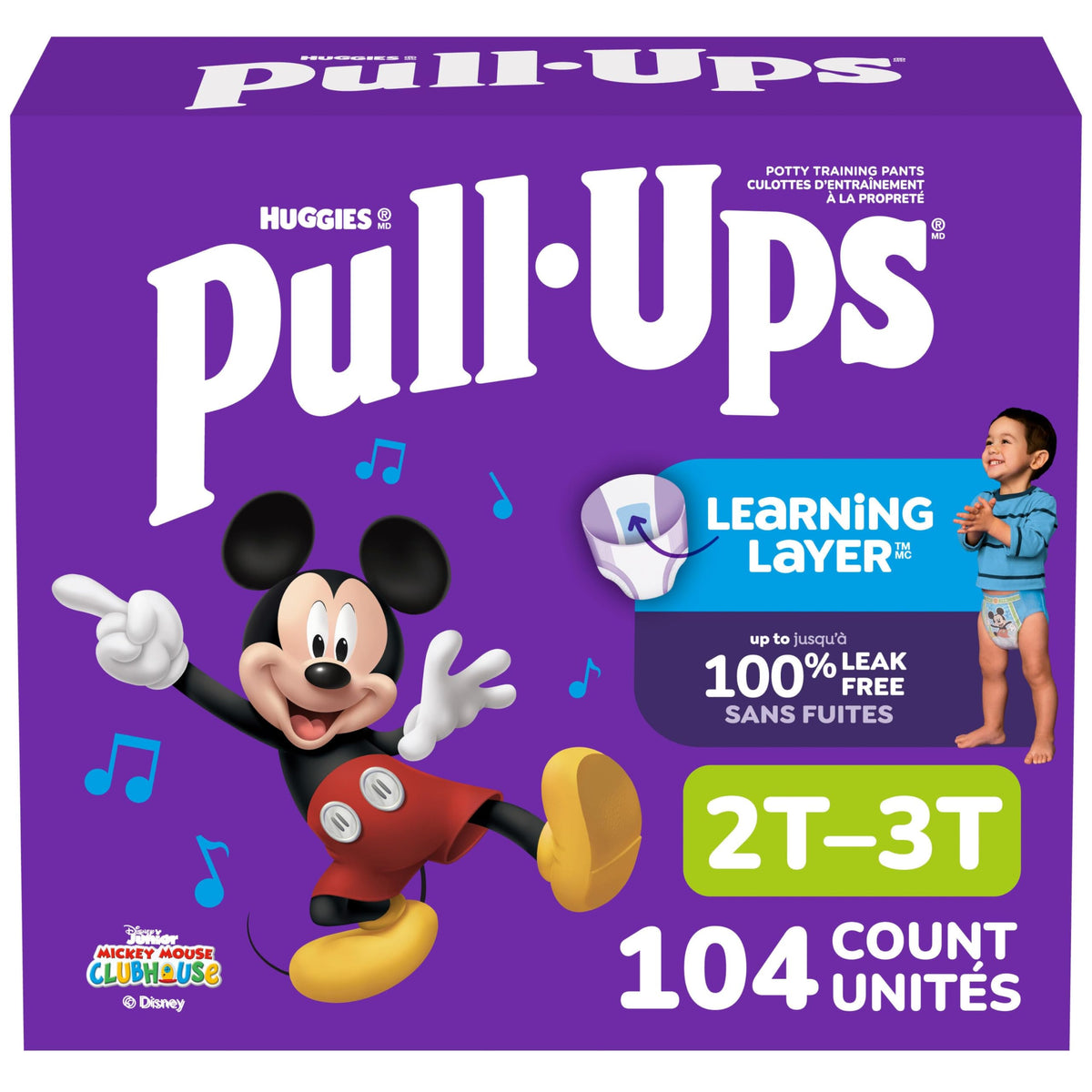 Pull-Ups Boys' Potty Training Pants, 2T-3T (16-34 lbs), 104 Count 🍁 All In One Marketplace Canada