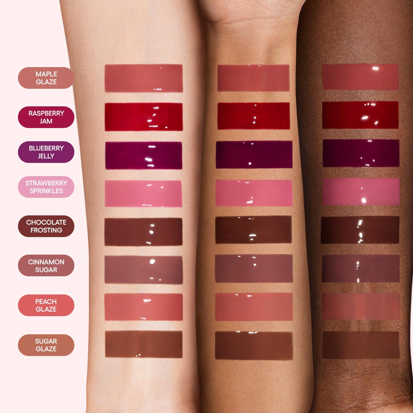 LANEIGE Glaze Craze Tinted Lip Serum, Strawberry Sprinkles: Hydrating Serum for Glossy, Nourished Lips with Plumping Polypeptides, 0.42 oz 🍁 All In One Marketplace Canada