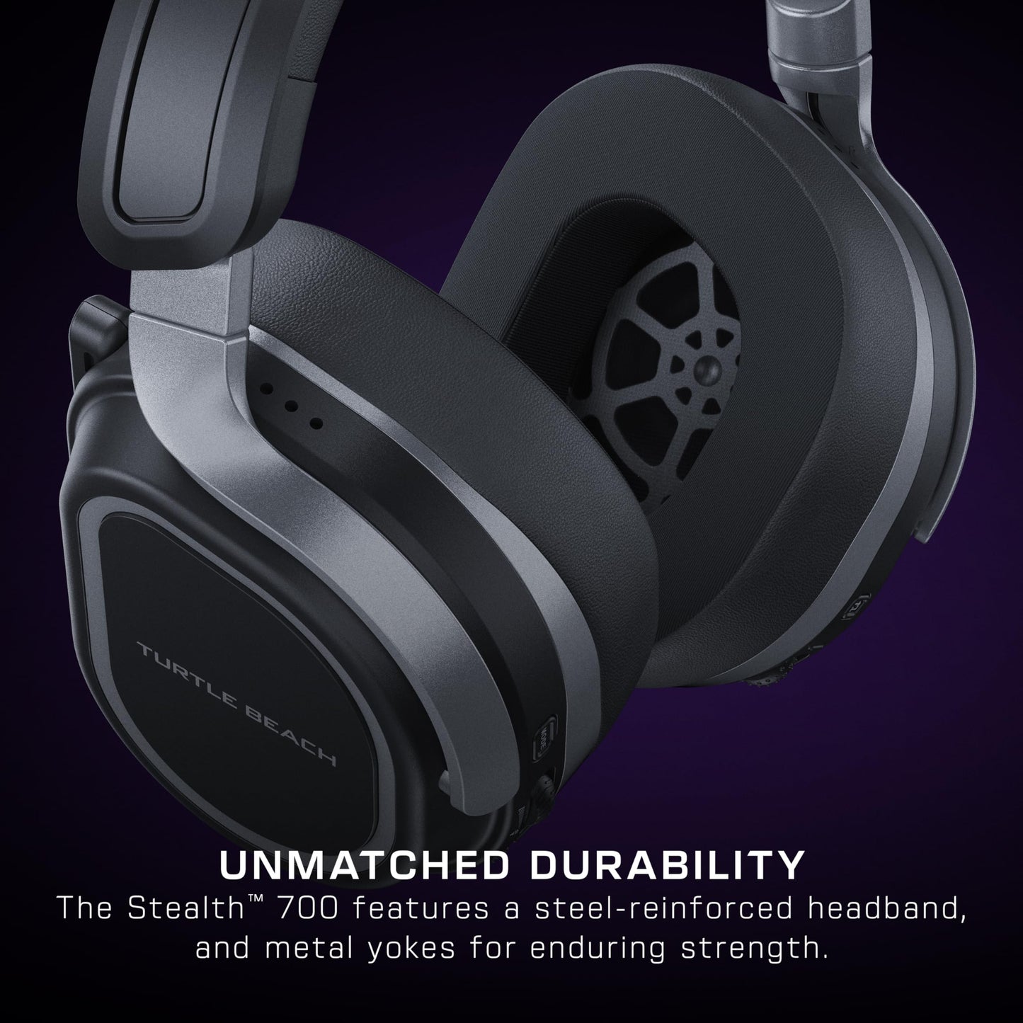 Turtle Beach Stealth 700 Wireless Multiplatform Gaming Headset for Xbox Series X|S, Xbox One, PC, PS5, PS4, & Mobile – 60mm Speakers, A.I. Noise-Cancelling Mic, Bluetooth, 80-Hr Battery – Black 🍁 All In One Marketplace Canada