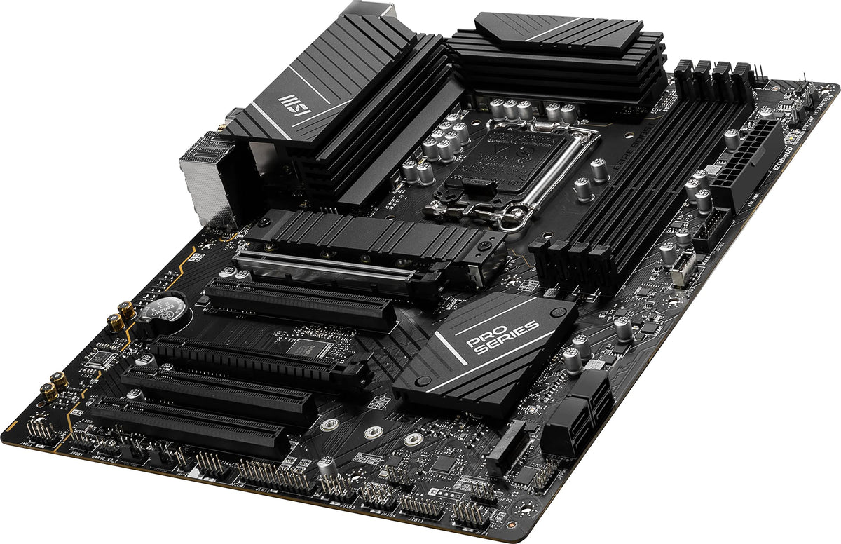 MSI PRO B760-P WiFi DDR4 ProSeries Motherboard (Supports 12th/13th Gen Intel Processors, LGA 1700, DDR4, PCIe 4.0, M.2, 2.5Gbps LAN, USB 3.2 Gen2, Wi-Fi 6E, ATX) 🍁 All In One Marketplace Canada