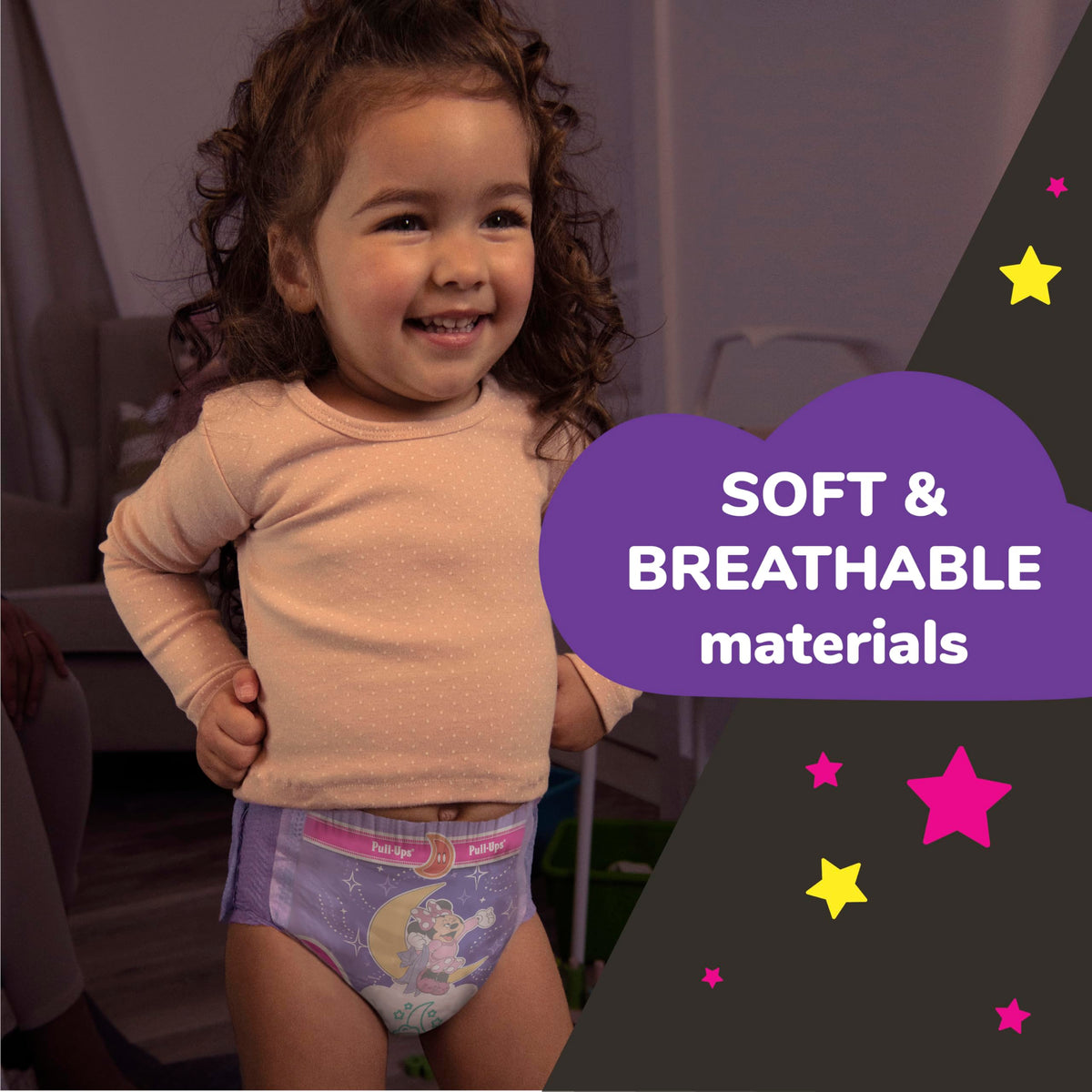 Pull-Ups Girls' Night-Time Potty Training Pants, 4T-5T, 92 Ct (38-50 lbs) 🍁 All In One Marketplace Canada
