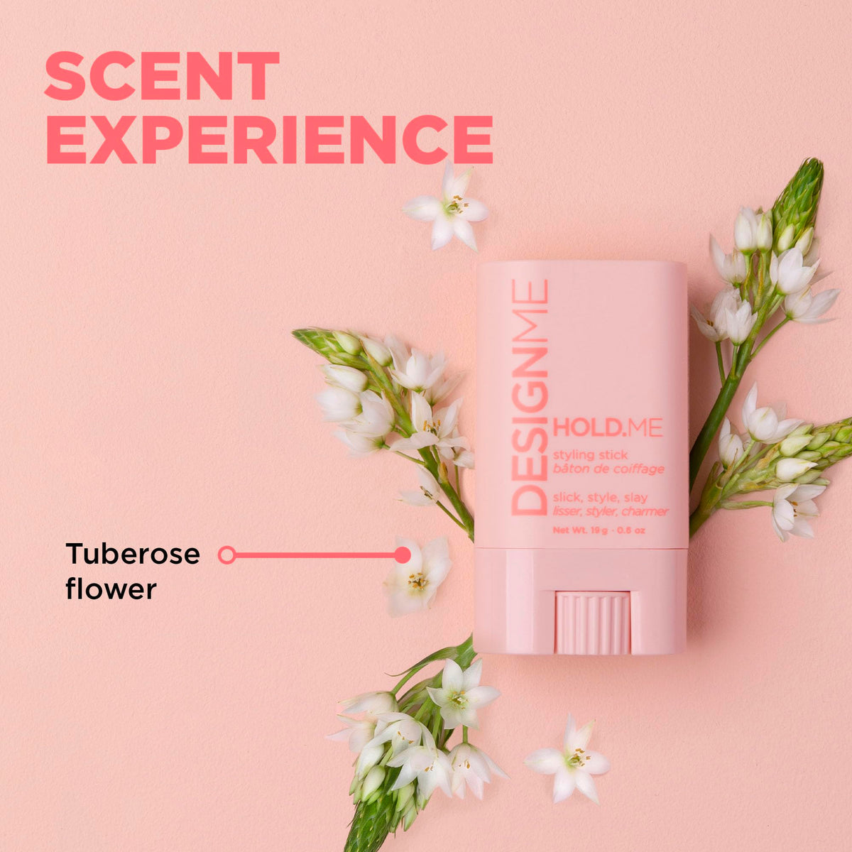Design.Me HOLD.ME Styling Stick | Vegan Hair Wax Stick for Women | Controls Frizz, Tame Flyaways & Smooths Hair | With Long-Lasting Hold 🍁 All In One Marketplace Canada
