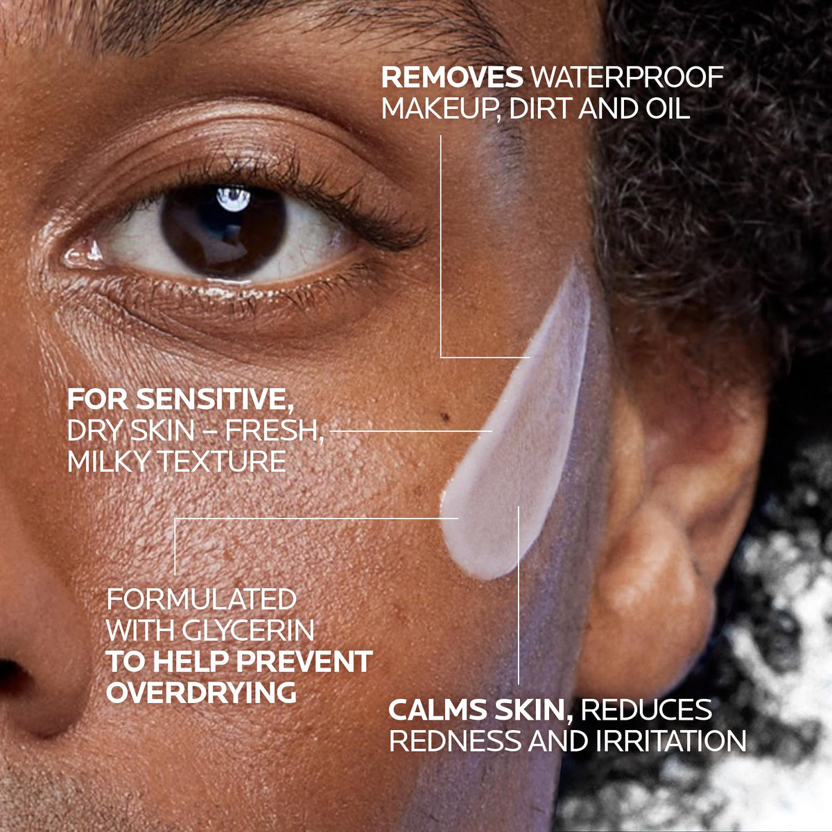 La Roche Posay Face Wash, Toleriane Dermo Cleanser, Formulated with Glycerin to Calm Irritated Skin, Gently Cleanses & Removes Makeup. Suitable for Sensitive Skin. Dermatologist Recommended, 400mL 🍁 All In One Marketplace Canada