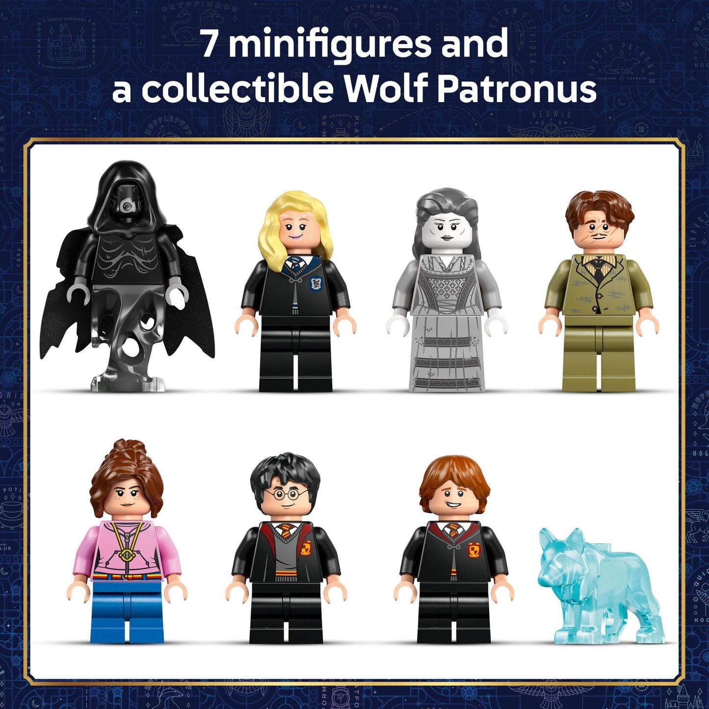 LEGO Harry Potter Hogwarts Castle: Hospital Wing Building Toy for Girls & Boys - Pretend Play Set for Kids, Ages 9+ - W/7 Minifigures & Wolf Patronus Toy Figure - Gift Idea for Birthdays - 76463 🍁 All In One Marketplace Canada