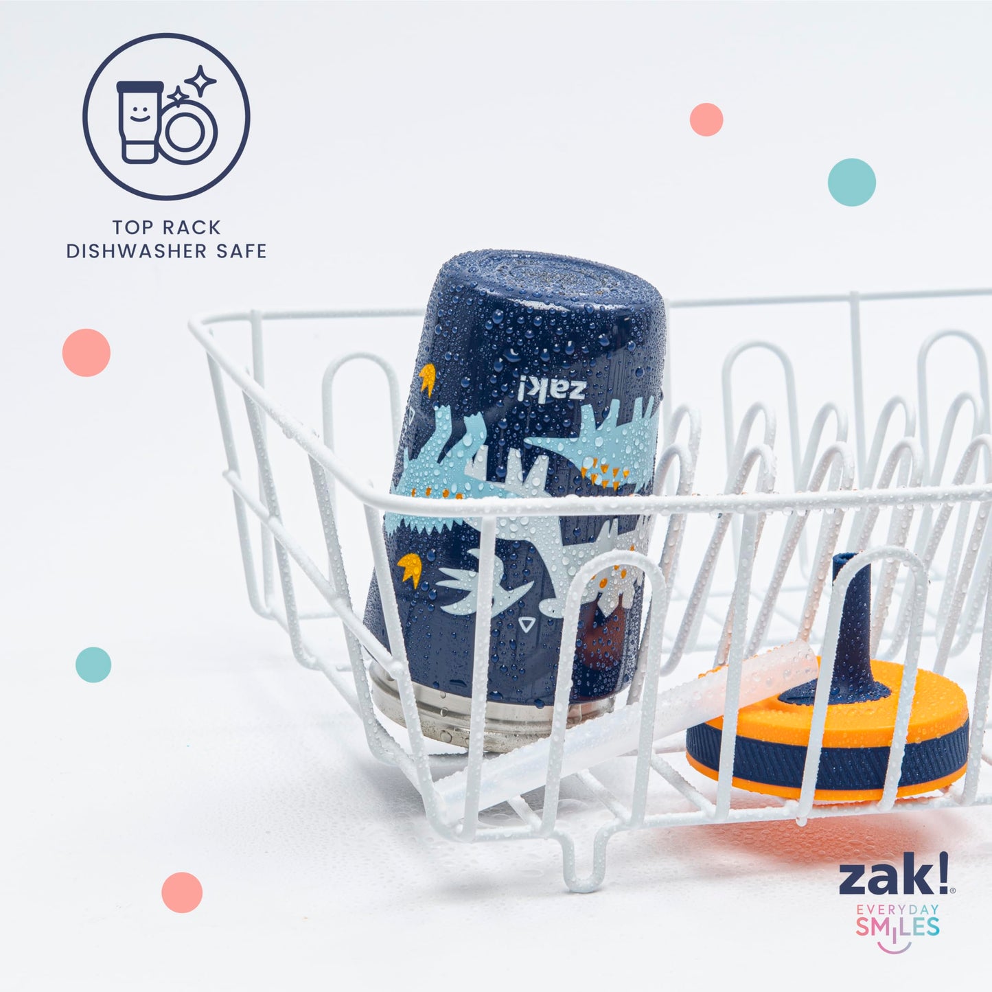 Zak Designs Bluey Kelso 12oz Stainless Steel Leak-Proof Toddler Straw Cup 🍁 All In One Marketplace Canada