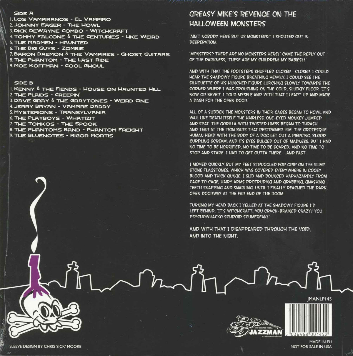 Greasy Mike, Vol. 8: Revenge On The Halloween Monsters (Vinyl)